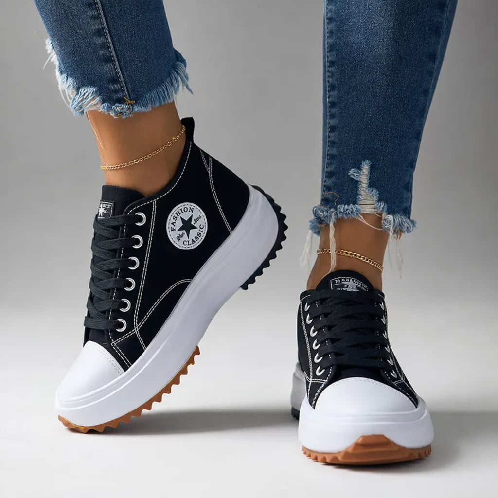 Women's Black Noelle | Women's Orthopedic Sneakers (Copy)