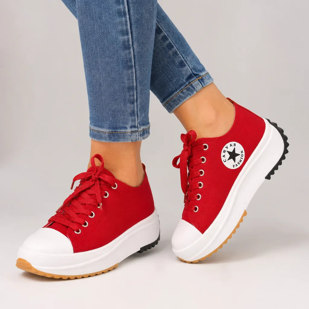 Women's Red Noelle | Women's Orthopedic Sneakers (Copy)