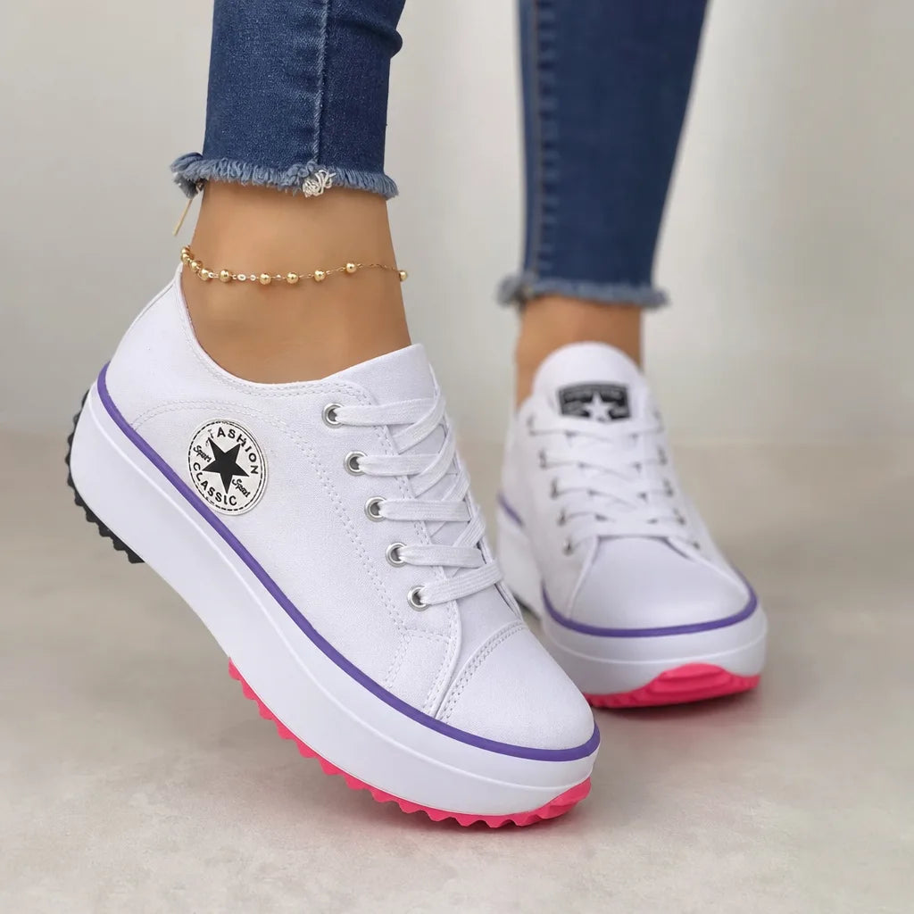 Women's White Noelle | Women's Orthopedic Sneakers (Copy)