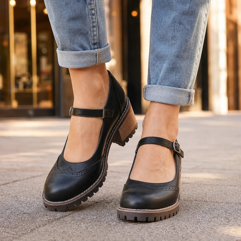 Women's Black Carolina | Women's Orthopedic Mary Jane Shoes (Copy)