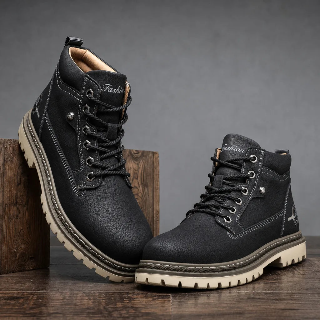 Men's Black Griffith Work Boots