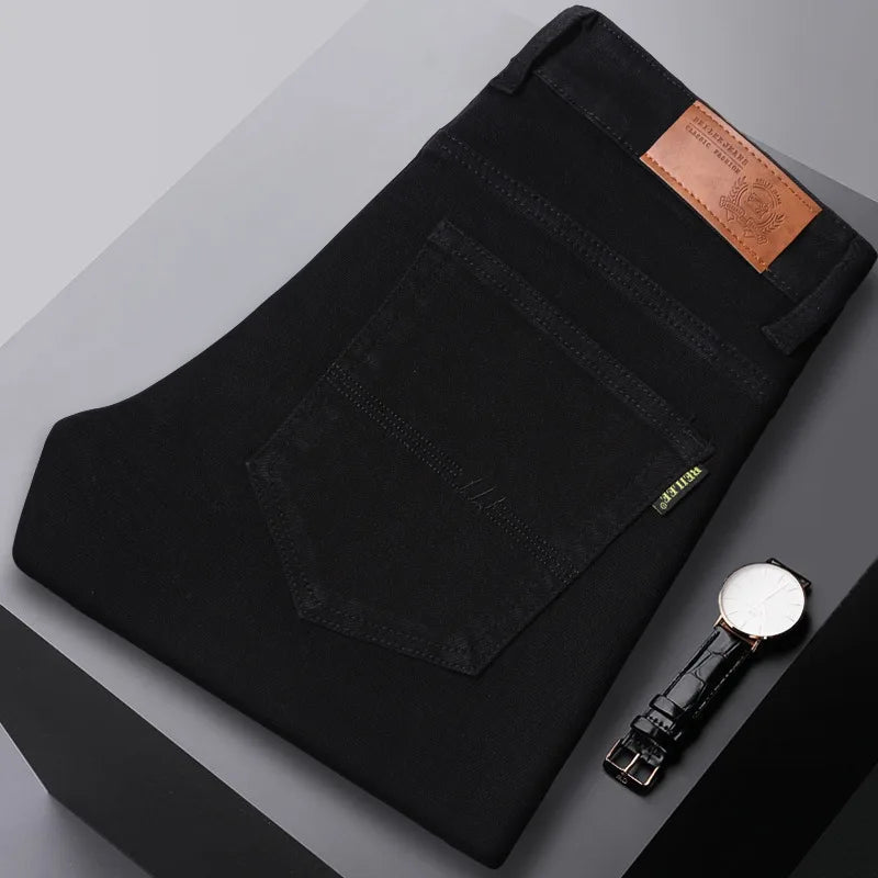 Nathaniel Tailored Jeans - Color:Black;Size:28
