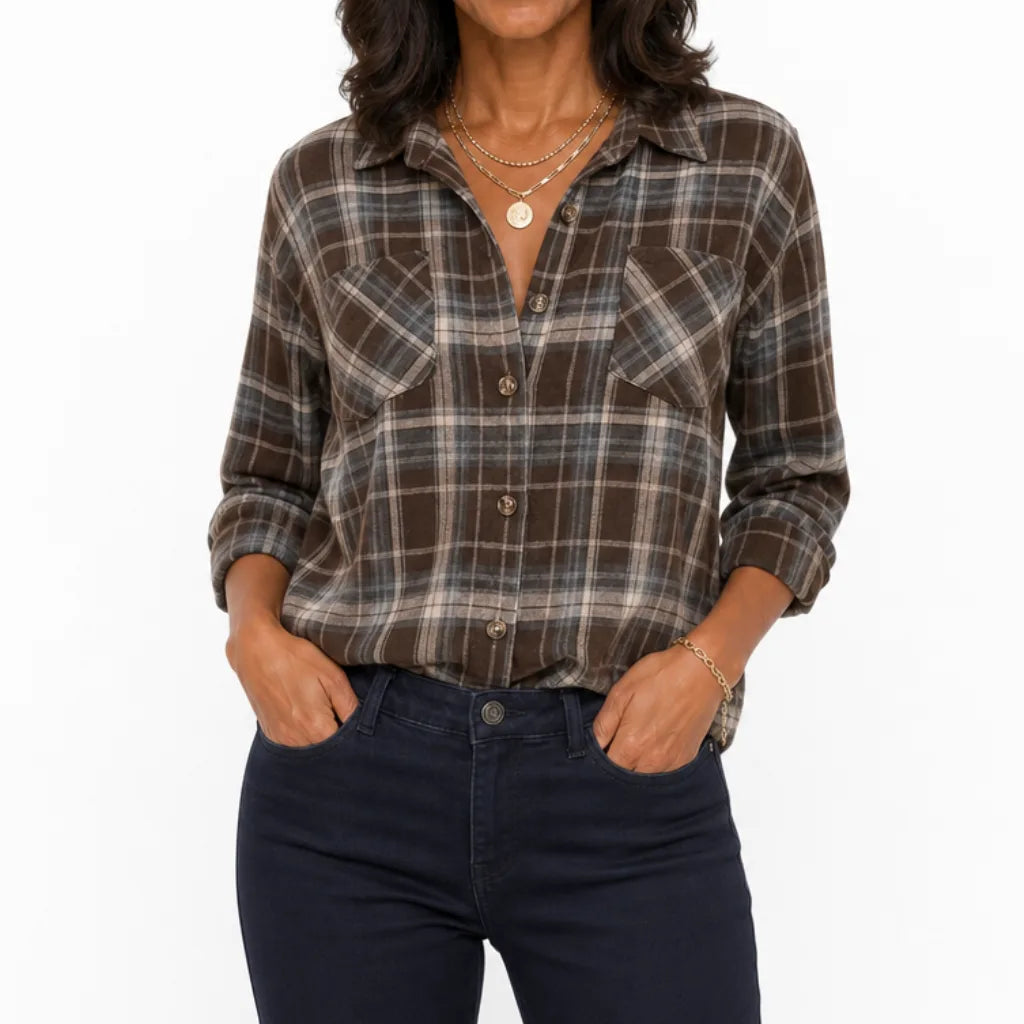 Women's Darcy | Women's Western Flannel Blouse  (Copy)