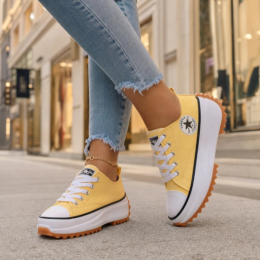 Women's Yellow Noelle | Women's Orthopedic Sneakers (Copy)