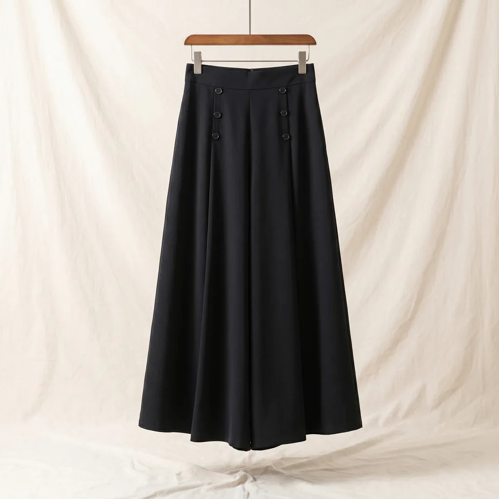Juliet | Women's High Waist Dress Pants - Color:Black;Size:S