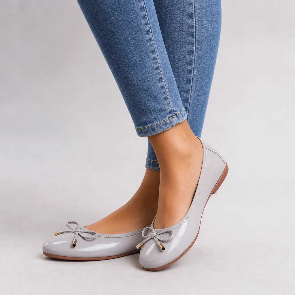 Women's Gray Daphne Ballet Flats (Copy)